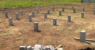Фундамент на забивных жб сваях под ключ в Реутове - фундамент из забивных железобетонных свай цена от 3192 руб/м2